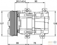 Компрессор BEHR HELLA SERVICE 8FK 351 113-231