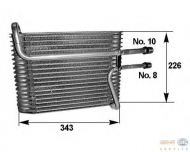 Испаритель BEHR HELLA SERVICE 8FV 351 210-061