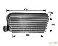 Испаритель BEHR HELLA SERVICE 8FV 351 210-101