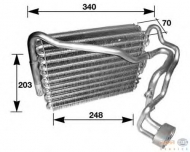 Испаритель BEHR HELLA SERVICE 8FV 351 210-211