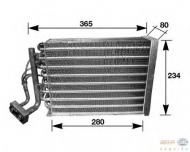Испаритель BEHR HELLA SERVICE 8FV 351 210-251