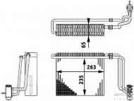 Испаритель BEHR HELLA SERVICE 8FV 351 211-741