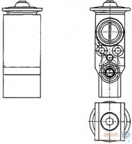Клапан BEHR HELLA SERVICE 8UW 351 239-651