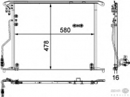 Конденсатор BEHR HELLA SERVICE 8FC 351 301-171