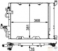 Конденсатор BEHR HELLA SERVICE 8FC 351 301-751