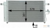 Конденсатор BEHR HELLA SERVICE 8FC 351 302-311