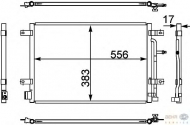 Конденсатор BEHR HELLA SERVICE 8FC 351 302-441