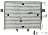 Конденсатор BEHR HELLA SERVICE 8FC 351 303-011
