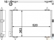 Конденсатор BEHR HELLA SERVICE 8FC 351 303-371