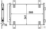 Конденсатор BEHR HELLA SERVICE 8FC 351 303-611