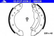 Комлект тормозных накладок ATE 03.0137-0336.2