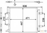 Конденсатор BEHR HELLA SERVICE 8FC 351 304-181