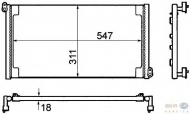 Конденсатор BEHR HELLA SERVICE 8FC 351 304-301