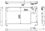 Конденсатор BEHR HELLA SERVICE 8FC 351 306-131