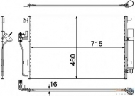Конденсатор BEHR HELLA SERVICE 8FC 351 307-641