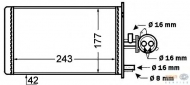 Теплообменник BEHR HELLA SERVICE 8FH 351 308-181