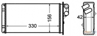 Теплообменник BEHR HELLA SERVICE 8FH 351 308-521