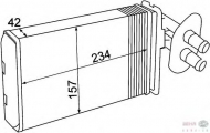 Теплообменник BEHR HELLA SERVICE 8FH 351 308-741