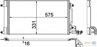 Конденсатор BEHR HELLA SERVICE 8FC 351 309-131