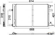 Конденсатор BEHR HELLA SERVICE 8FC 351 310-621