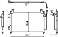 Конденсатор BEHR HELLA SERVICE 8FC 351 310-701