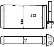 Теплообменник BEHR HELLA SERVICE 8FH 351 311-071