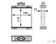Теплообменник BEHR HELLA SERVICE 8FH 351 311-111