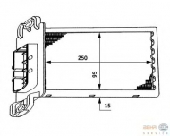 Теплообменник BEHR HELLA SERVICE 8FH 351 311-271