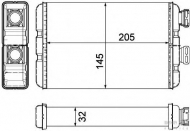 Теплообменник BEHR HELLA SERVICE 8FH 351 311-321