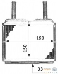 Теплообменник BEHR HELLA SERVICE 8FH 351 311-771