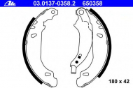 Комлект тормозных накладок ATE 03.0137-0358.2