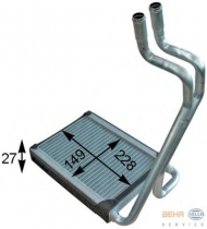 Теплообменник BEHR HELLA SERVICE 8FH 351 315-721