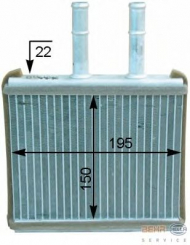 Теплообменник BEHR HELLA SERVICE 8FH 351 315-751