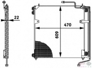 Конденсатор BEHR HELLA SERVICE 8FC 351 317-021