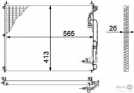 Конденсатор BEHR HELLA SERVICE 8FC 351 317-221