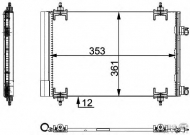 Конденсатор BEHR HELLA SERVICE 8FC 351 317-571
