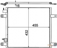 Конденсатор BEHR HELLA SERVICE 8FC 351 318-631