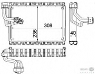 Испаритель BEHR HELLA SERVICE 8FV 351 330-681