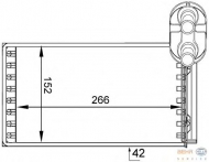 Теплообменник BEHR HELLA SERVICE 8FH 351 333-051