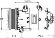 Компрессор BEHR HELLA SERVICE 8FK 351 334-051