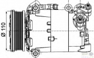 Компрессор BEHR HELLA SERVICE 8FK 351 334-361