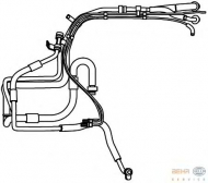 Шлангопровод BEHR HELLA SERVICE 9GS 351 337-581
