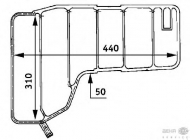 Резервуар BEHR HELLA SERVICE 8MA 376 705-201