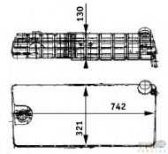 Резервуар BEHR HELLA SERVICE 8MA 376 705-231