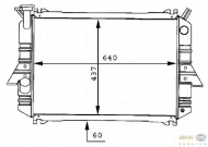 Теплообменник BEHR HELLA SERVICE 8MK 376 706-261