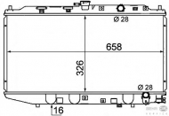 Теплообменник BEHR HELLA SERVICE 8MK 376 706-681