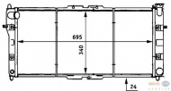 Теплообменник BEHR HELLA SERVICE 8MK 376 706-721