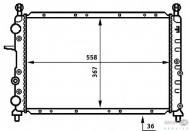 Теплообменник BEHR HELLA SERVICE 8MK 376 707-001