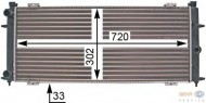 Теплообменник BEHR HELLA SERVICE 8MK 376 707-301