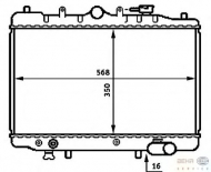 Теплообменник BEHR HELLA SERVICE 8MK 376 707-451